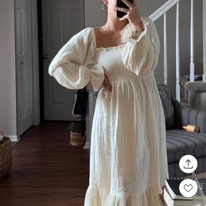 Nothing fits but dress Yuki - white / cream